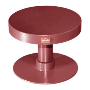 Турнетка для керамики iMold 220x160, цвет бордовый