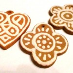 Clay cookies for New Year