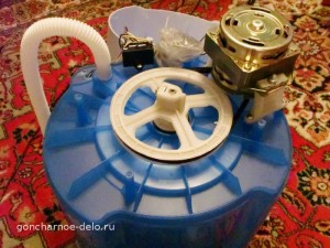 Homemade potter's wheel - dismantle the washing machine