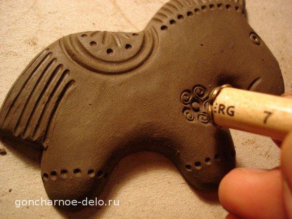 Сlay molding. Tools for imprints