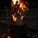 Огненная скульптура