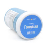 Высокотемпературная глазурь для керамики. Цвет голубой.