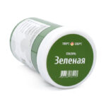 Высокотемпературная глазурь для керамики. Цвет зеленый.