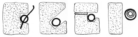 Расположение спиралей в печи для обжига керамики